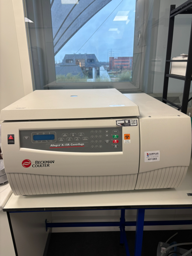 Image of Beckmann Coulter Allegra X-15R Centrifuge